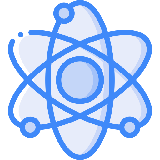 Atom icon, icon sourced from Flaticon